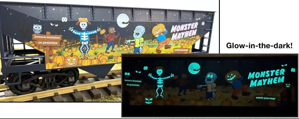 PIKO 38936 Halloween Monster Mayhem Hopper (G - Scale) - Wolfe Nursery